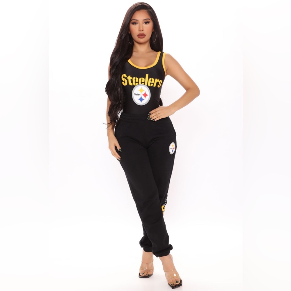 NWOT NFL Pittsburgh Steelers Bodysuit Forever 21 & Fashion Nova
